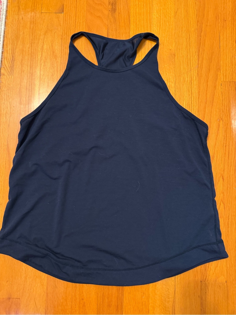 Sweaty Betty Navy Racerback High-Neck Tank
